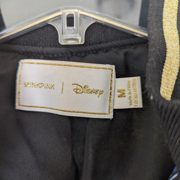 MINKPINK Beauty and the beast stained glass bomber jacket Sz M - Picture 5 of 6